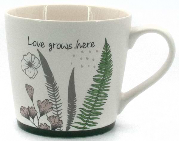 Фото - Чашка Milika WildBloom Dr Green 400 мл (M0520-B44-SU3358B)