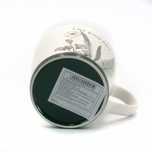 Фото - Чашка Milika WildBloom Dr Green 400 мл (M0520-B44-SU3358B)