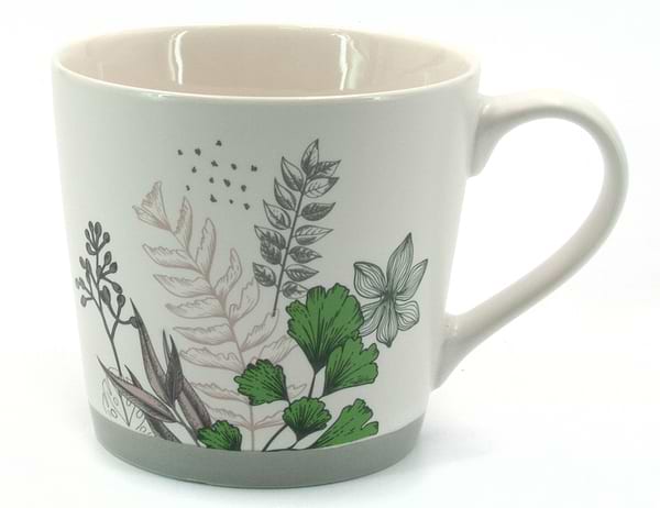 Фото - Чашка Milika WildBloom Grey 400 мл (M0520-B44-SU3358C)