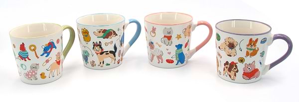 Фото - Чашка Milika Feawyn Dogs Blue 390 мл (M0520-B357-G3430A)