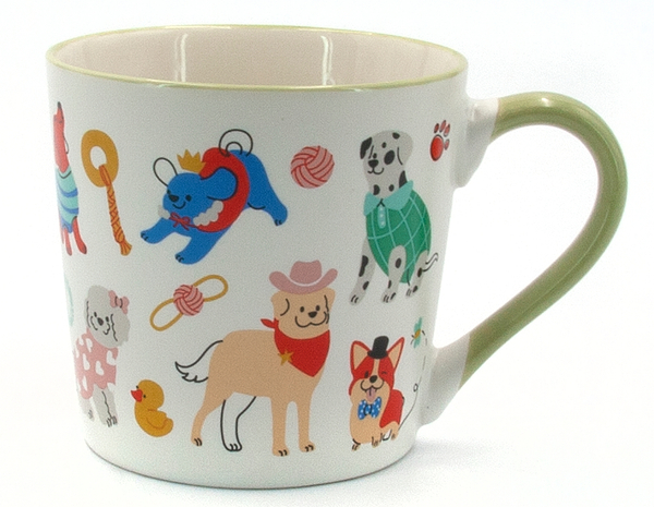 Фото - Чашка Milika Feawyn Dogs Green 390 мл (M0520-B357-G3430C)
