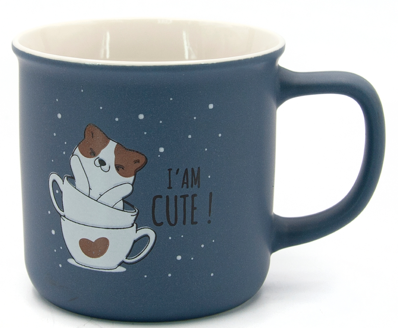 Чашка Milika CatfeCup Grey 320 мл (M0520-RX-N250413Grey)