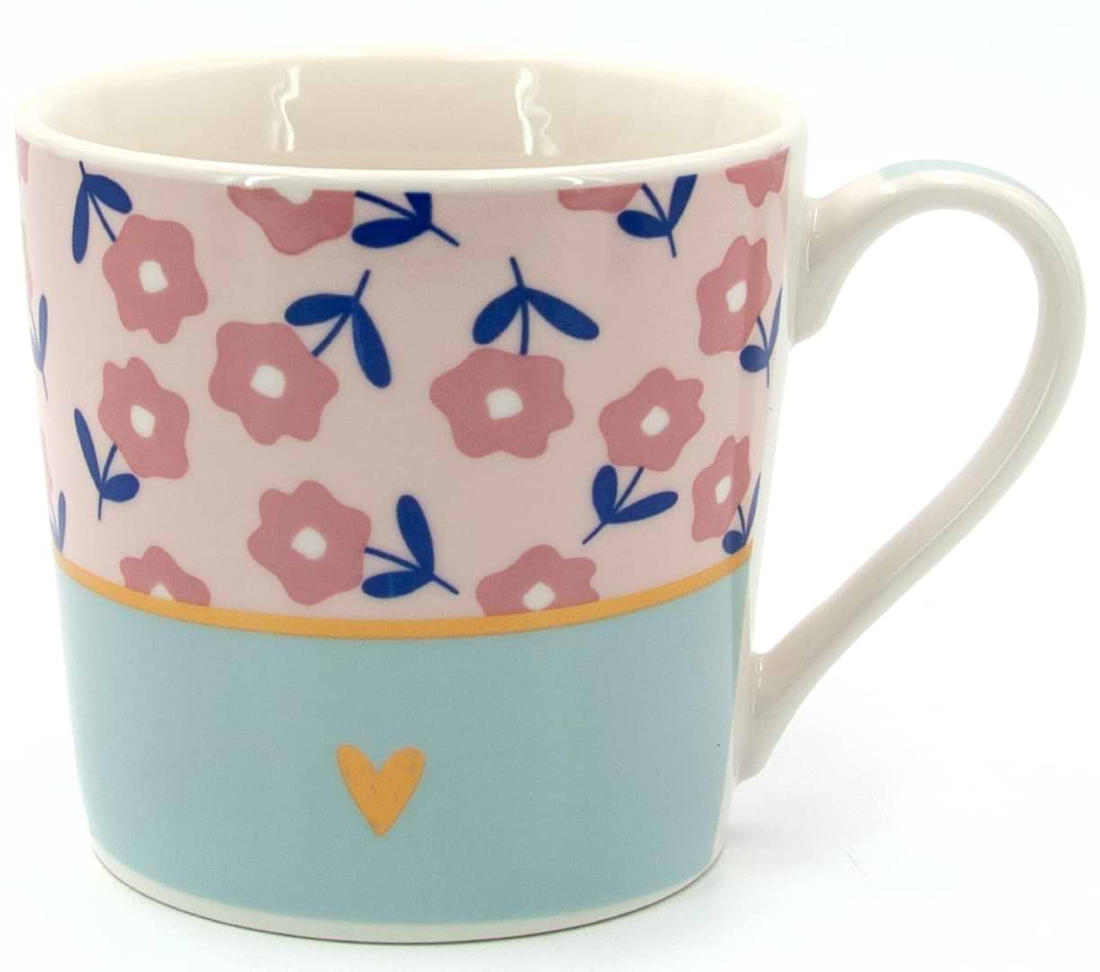 Чашка Milika FlowerCharm Pink 400 мл (M0520-RX-N250338FlowerPink)