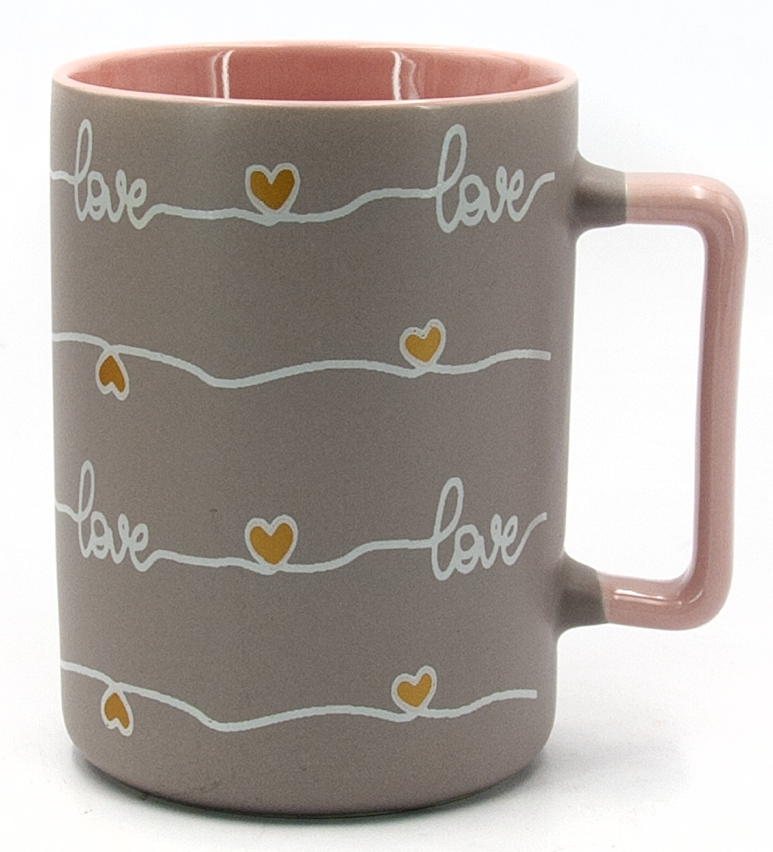 Чашка Milika Heartbeat Mokko 400 мл (M0520-RX-N250519Mokko)