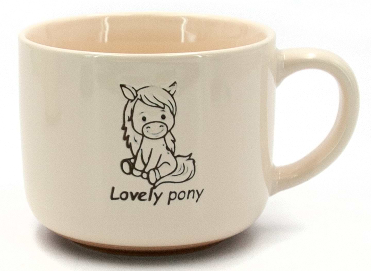 Чашка Milika Lovely Pony 400 мл (M0520-RX-N250622Pony)