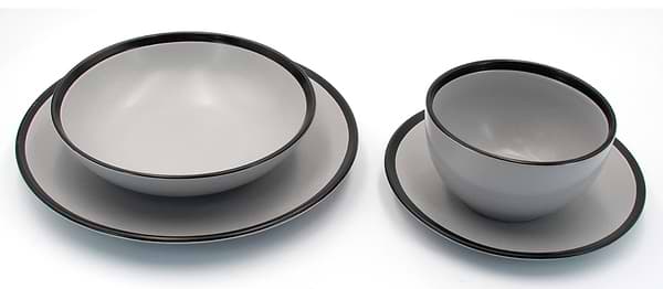 Фото - Тарелка десертная Milika Tuscany Grey 20 см (M0470-TG00)