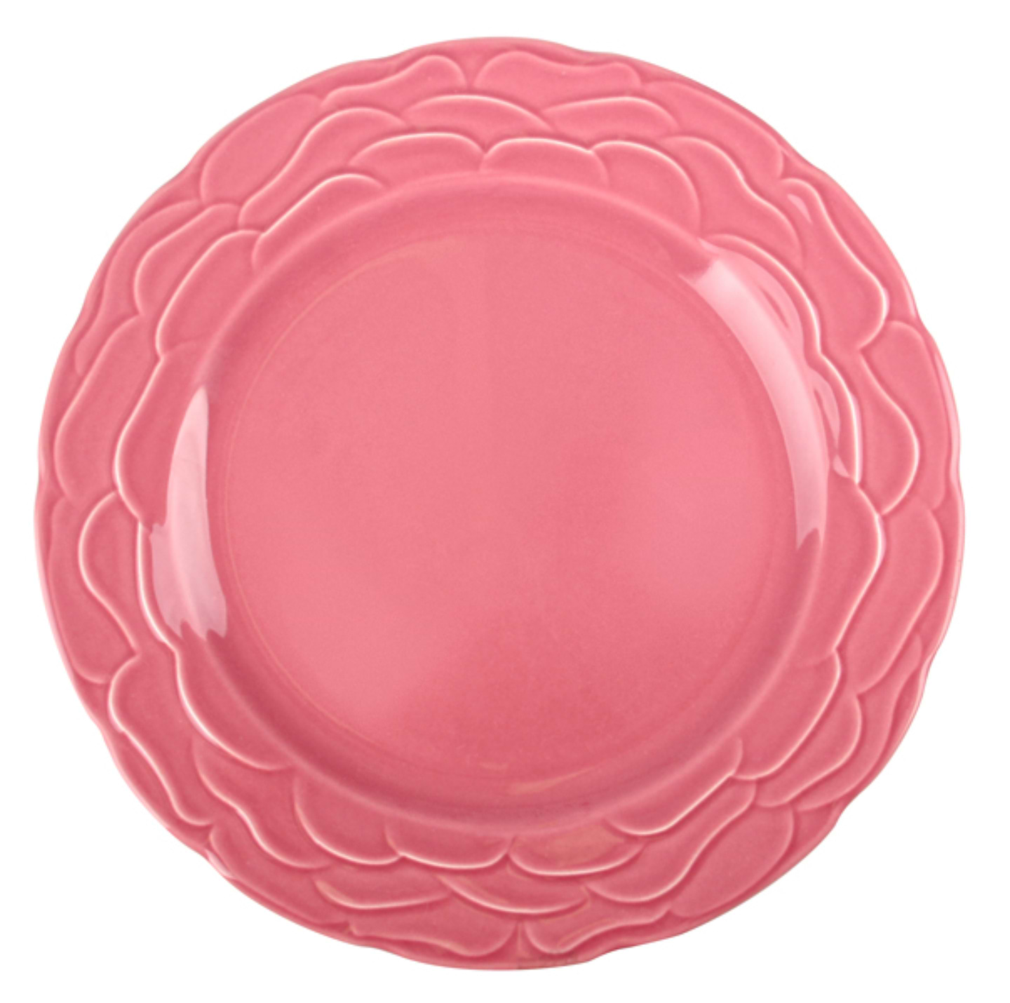 Тарілка обідня Kutahya Porselen Атена 28 см темно-рожева (942-021)