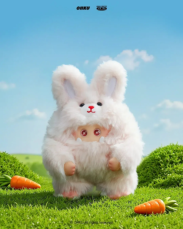 Фото - Колекційна м'яка іграшка 10/10 Toys GIGGLE MONSTER серія Лісові пухнастики V2 в асортименті (GM9981134)