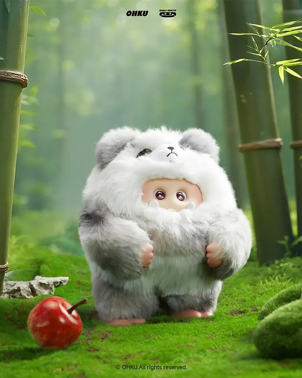 Фото - Колекційна м'яка іграшка 10/10 Toys GIGGLE MONSTER серія Лісові пухнастики V2 в асортименті (GM9981134)