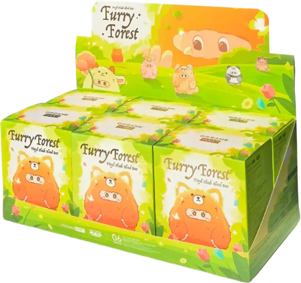 Фото - Колекційна м'яка іграшка 10/10 Toys GIGGLE MONSTER серія Лісові пухнастики V2 в асортименті (GM9981134)