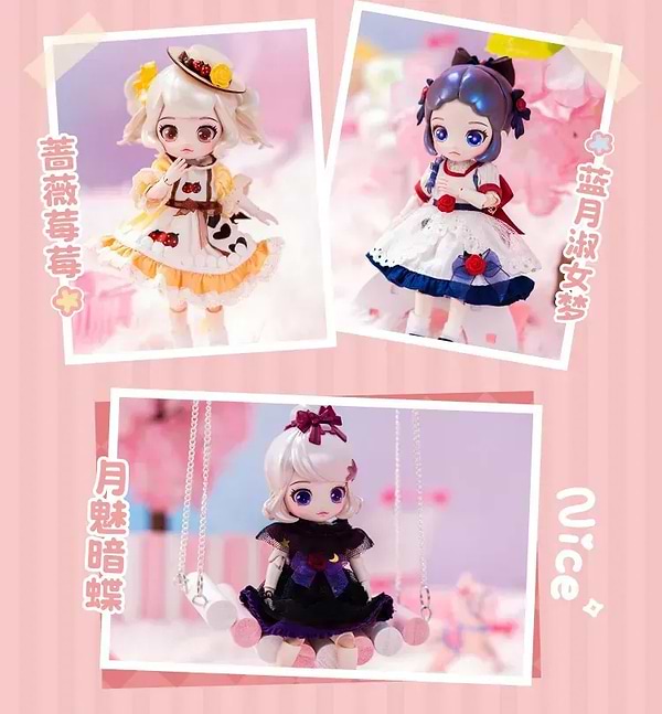 Фото - Колекційна фігурка 10/10 Toys KOKOYA серія Song of Flowers and Dreams в асортименті (QWP051)