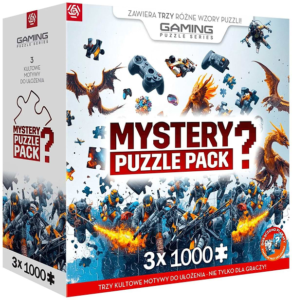 Фото - Пазли (8 +) Good Loot Mystery Puzzle Pack V1 3x1000 ел. (5908305250333)