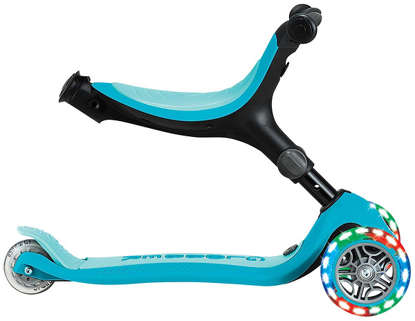 Фото - Трёхколёсный самокат Globber GO UP ACTIVE 360 аква (749-300)