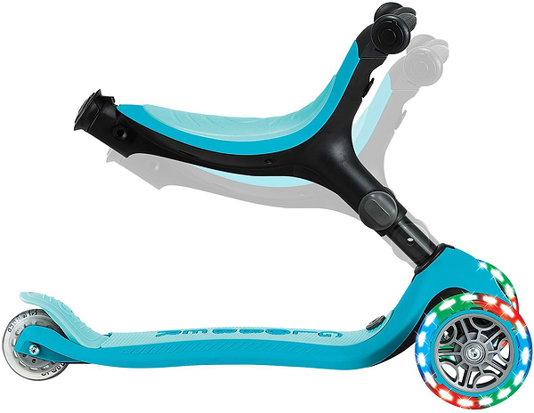 Фото - Трёхколёсный самокат Globber GO UP ACTIVE 360 аква (749-300)