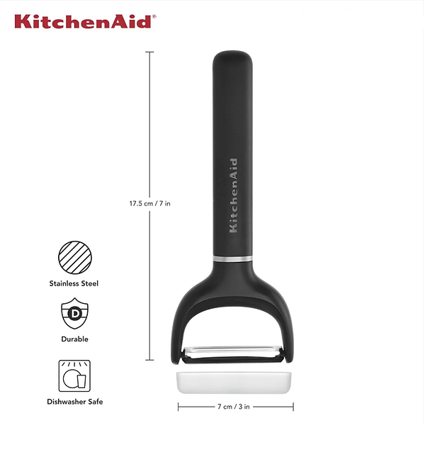 Фото - Овощечистка KitchenAid Classic 17.5 см черный (KHH145OHOBEG)