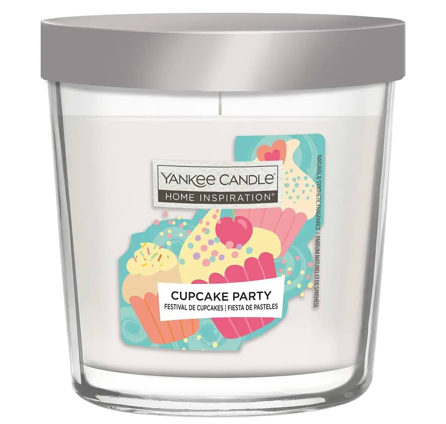 Свічка скло Yankee Candle Home Inspiration Cupcake Party 200 г (1752068E)