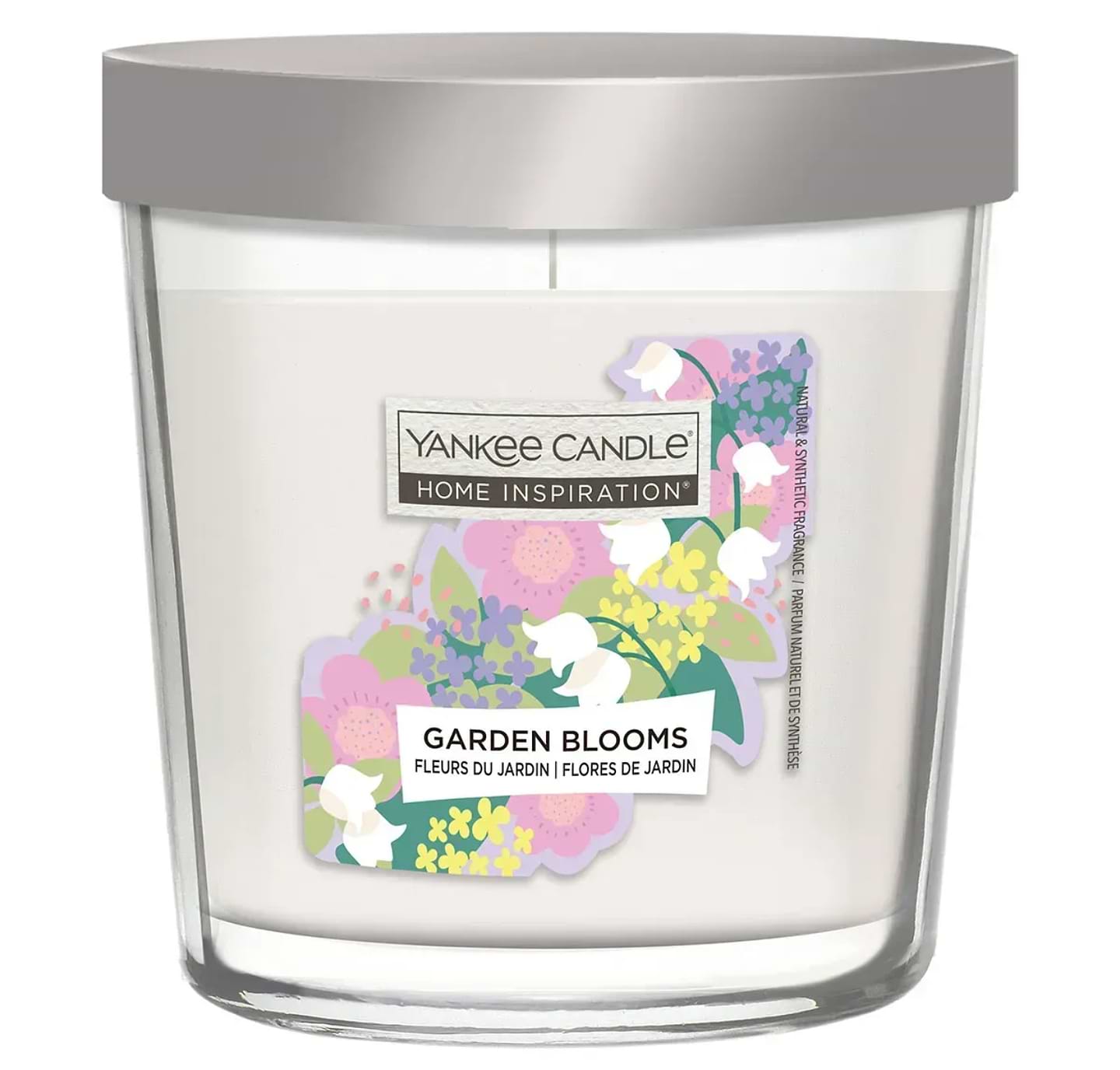 Свічка скло Yankee Candle Home Inspiration Garden Blooms 200 г (1752072E)