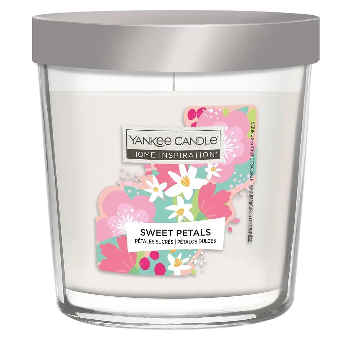 Свічка скло Yankee Candle Home Inspiration Sweet Petals 200 г (1752073E)