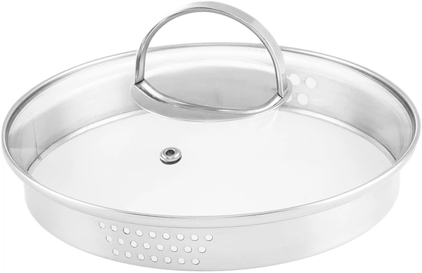 Фото - Набір каструль Holmer Dynamic 6 пр. кастрюля 2 л/2,8 л/3,8 л 3 кришки (CS-5651-SSD)