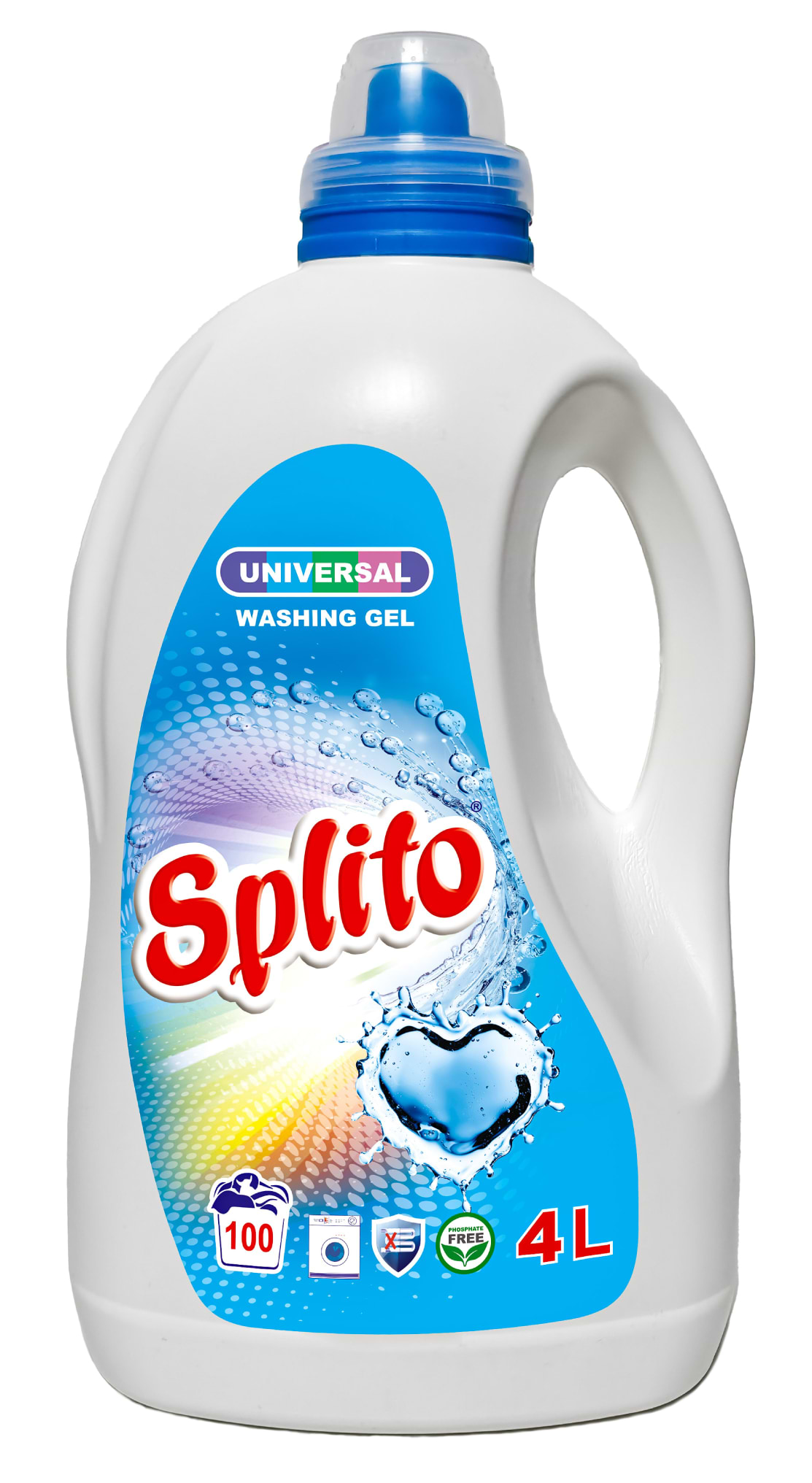 Гель для прання Splito Universal, 4 л - Фото 1