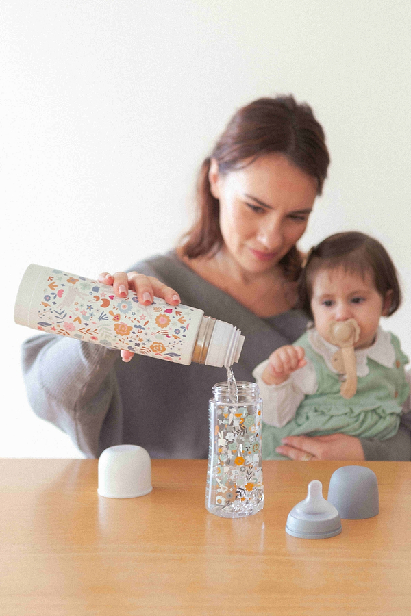 Фото - Термос Suavinex Wonderland 500 мл белый с рисунком (402841)