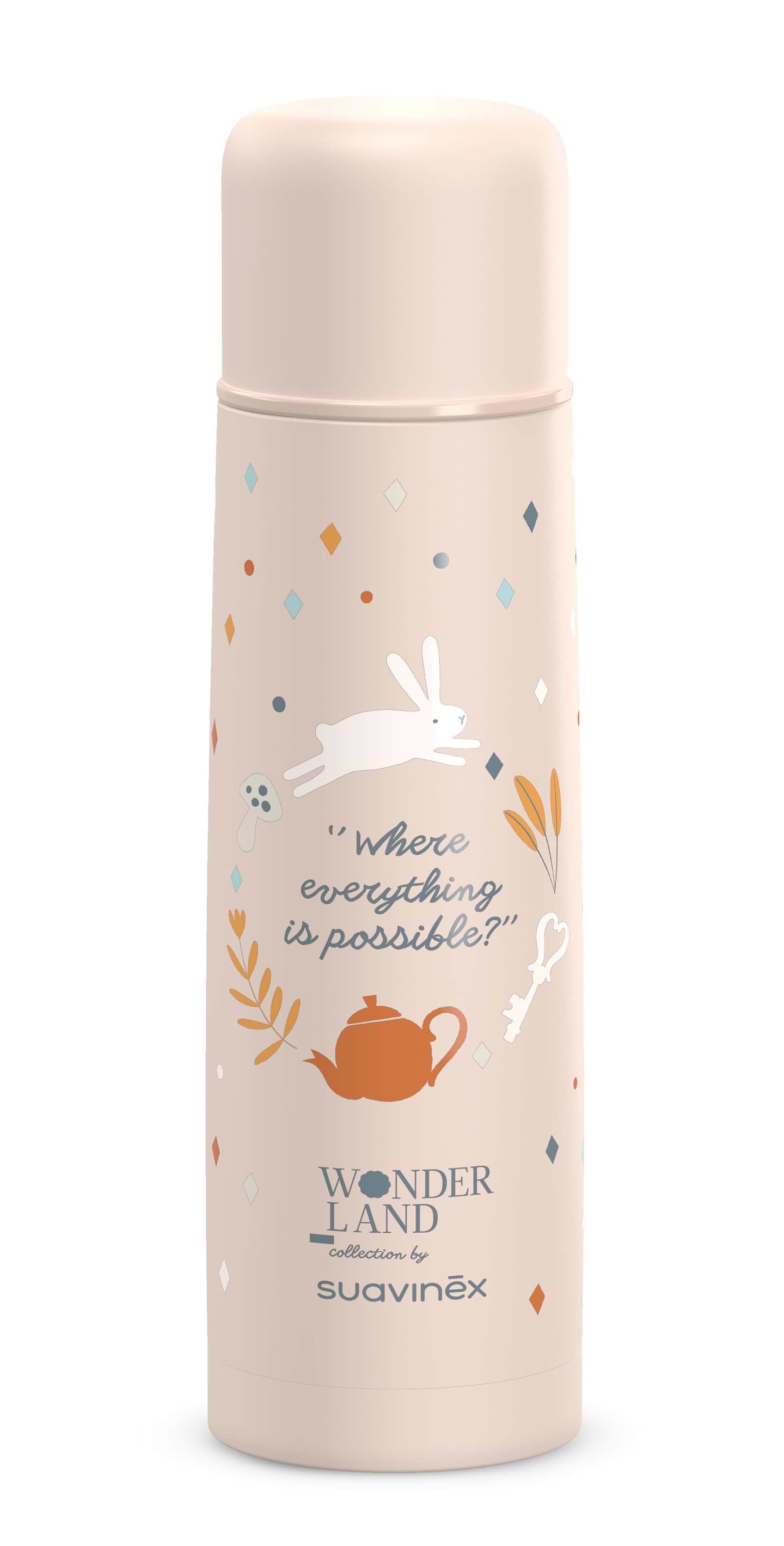 Термос Suavinex Wonderland 500 мл розовый (402840)
