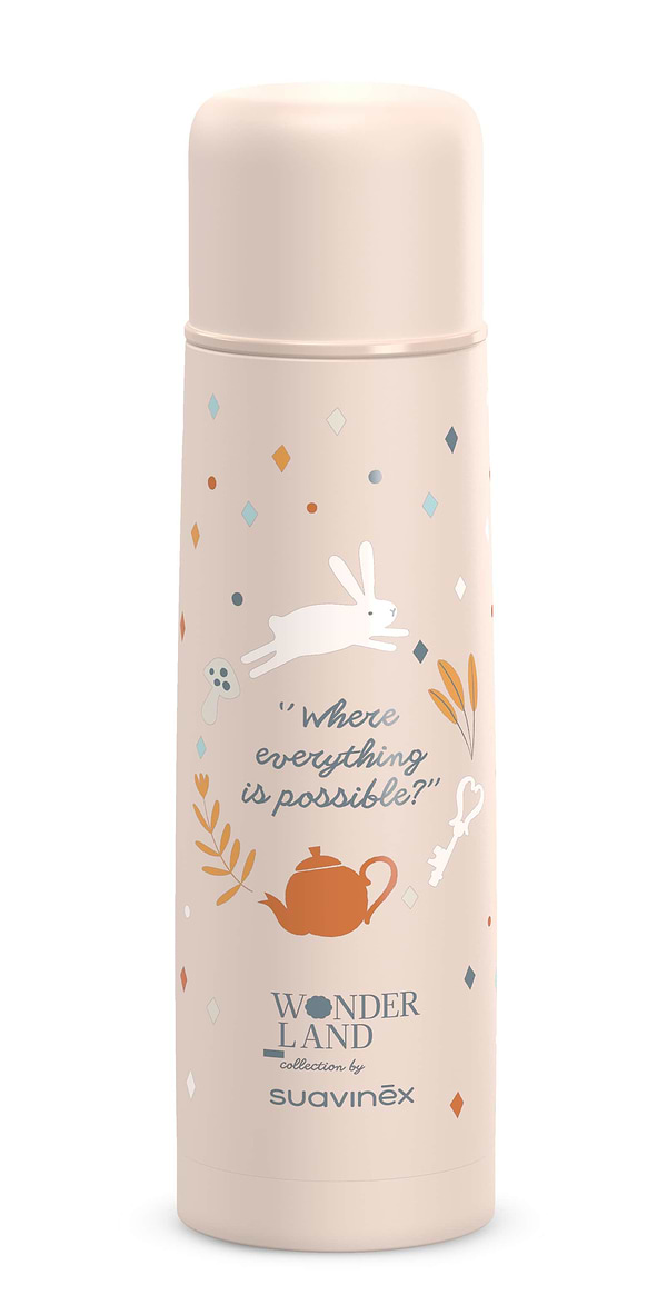 Фото - Термос Suavinex Wonderland 500 мл рожевий (402840)