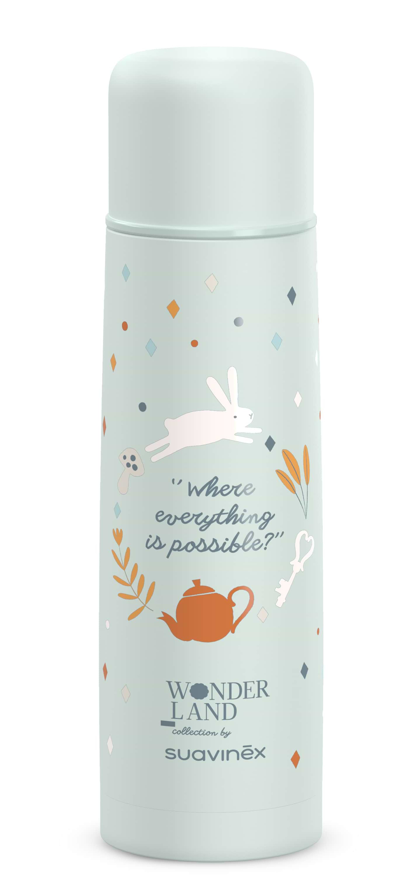 Термос Suavinex Wonderland 500 мл светло-зеленый (402839)
