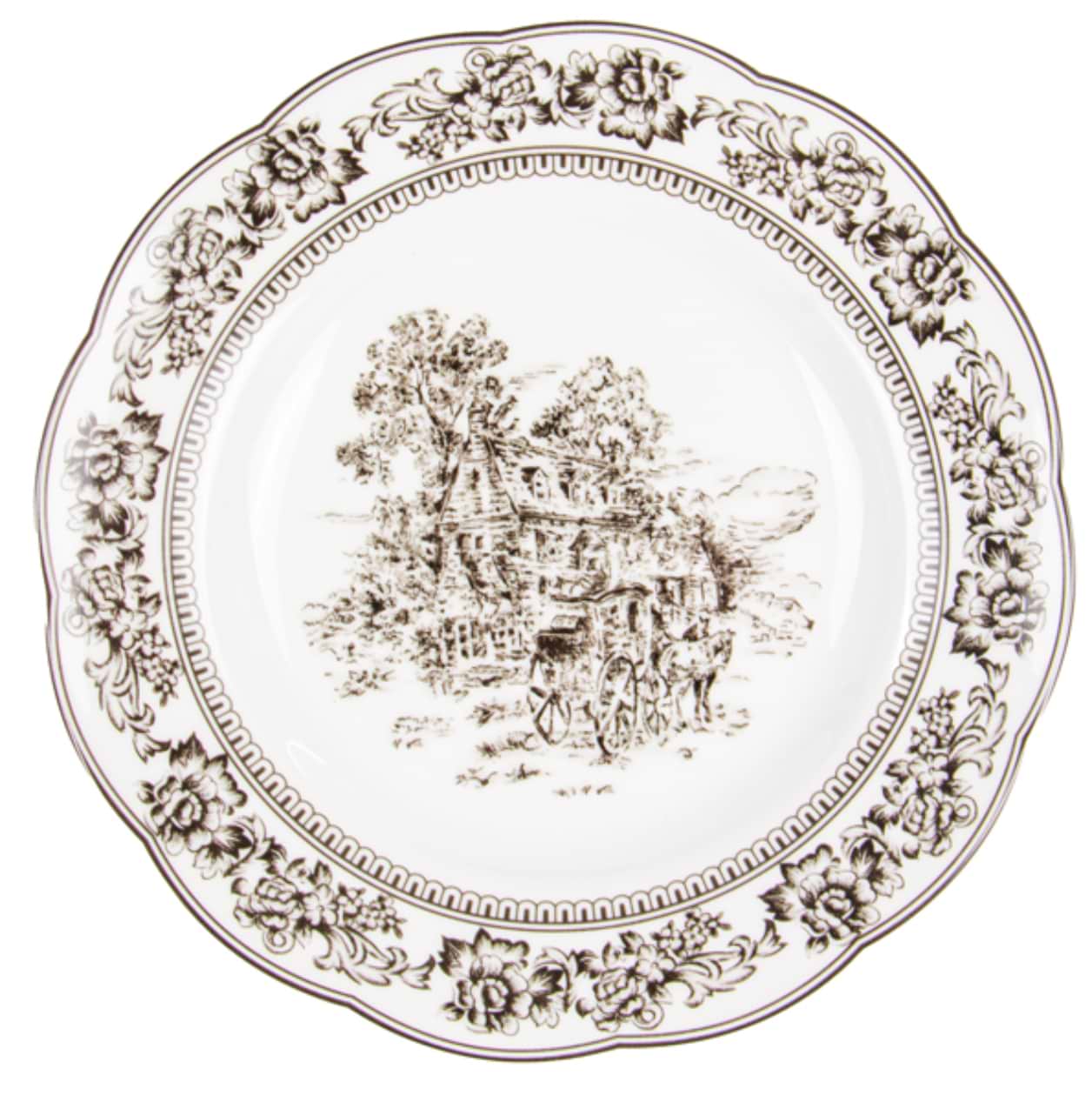 Тарілка десертна Lefard Вінтаж 22 см (823-056)