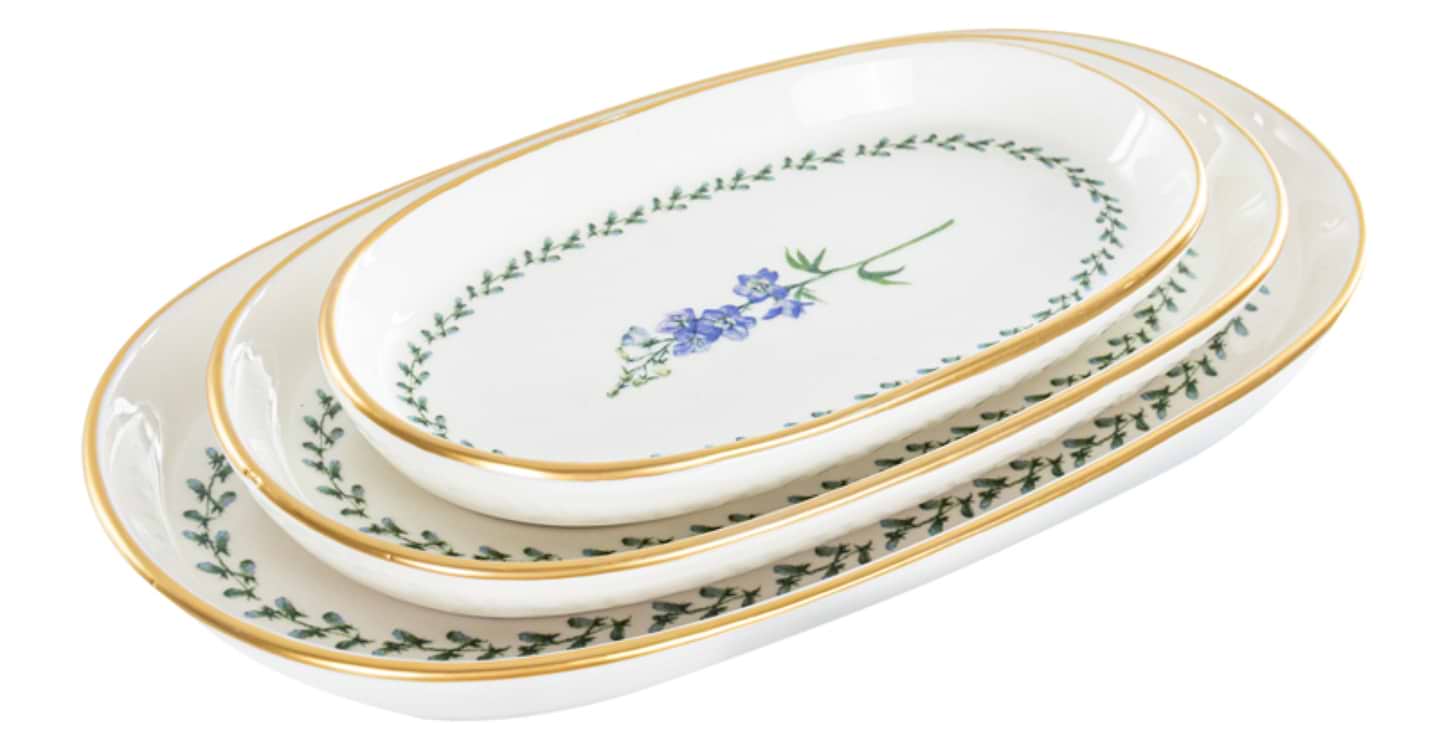 Набор блюд Alba ceramic Flower (769-037)