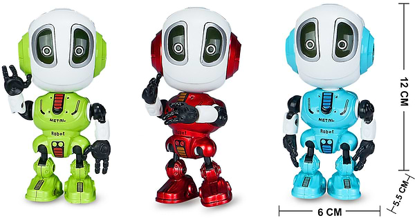 Фото - Інтерактивна іграшка MING YUAN Індуктивний робот (світло, звук) в асортименті (MY66-J1202)