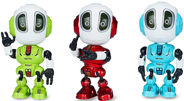 Фото - Інтерактивна іграшка MING YUAN Індуктивний робот (світло, звук) в асортименті (MY66-J1202) Фото - Інтерактивна іграшка MING YUAN Індуктивний робот (світло, звук) в асортименті (MY66-J1202)