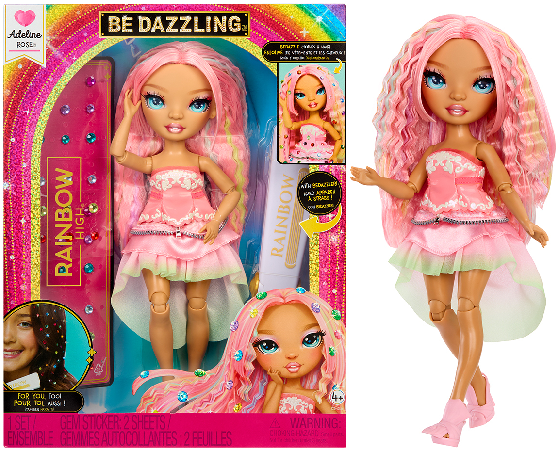 Кукольный набор Rainbow High серии Be Dazzling – АДЕЛИН (с аксессуарами) (597797)