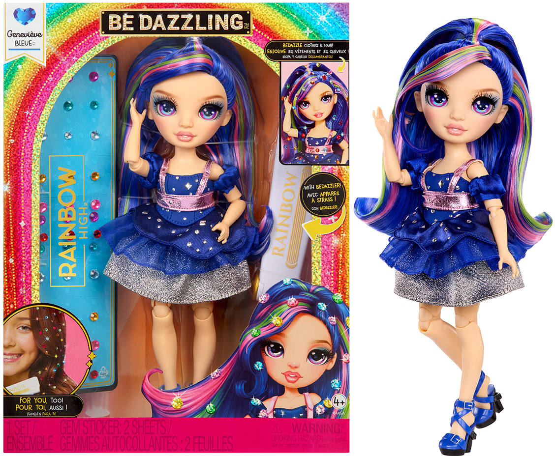 Кукольный набор Rainbow High серии Be Dazzling – ЖЕНЕВЬЕВА (с аксессуарами) (597810)
