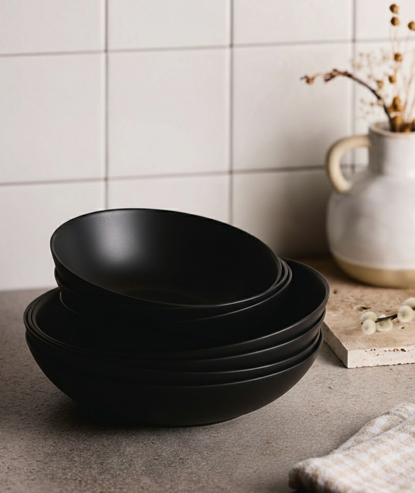 Фото - Тарелка обеденная Luminarc APY BLACK 25 см (X1942)