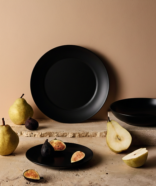 Фото - Тарелка обеденная Luminarc APY BLACK 25 см (X1942)