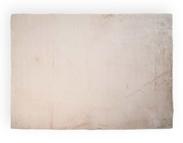 Фото - Килимок для підлоги з еко-хутра DarianA Tweed 160х220 см Бежевий (1000010369)