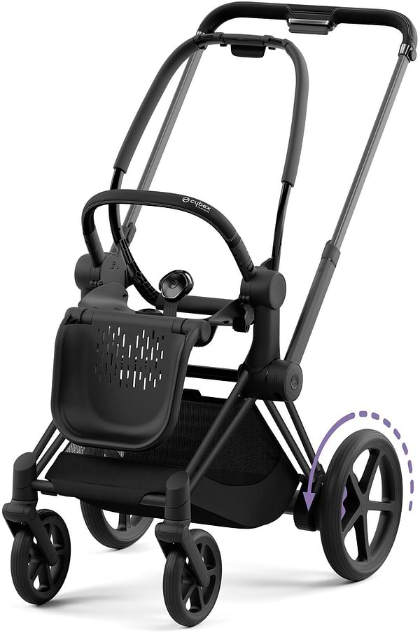 Фото - Шасі для коляски Cybex ePriam&каркас Matt Black (521002365)
