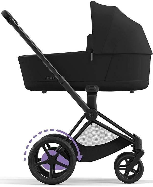 Фото - Шасі для коляски Cybex ePriam&каркас Matt Black (521002365)
