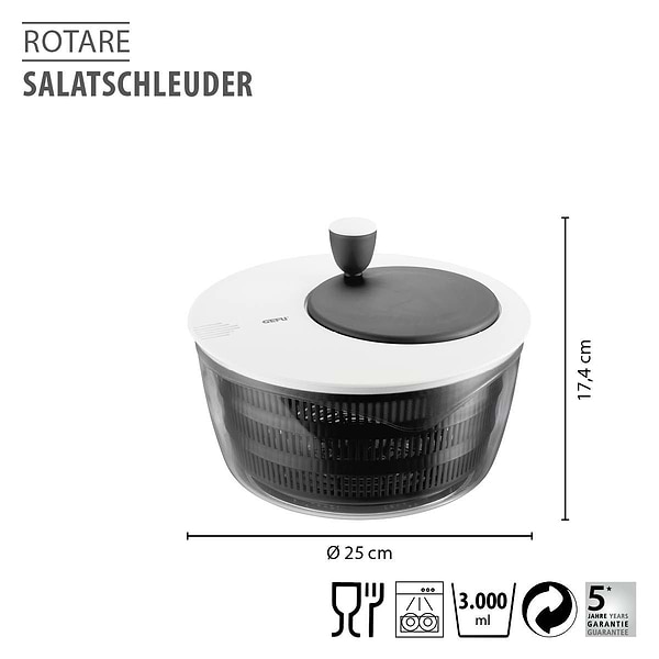 Фото - Сушка для салату Gefu ROTARE (28170)