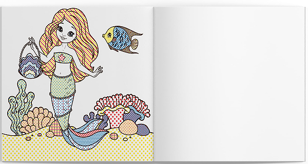 Фото - Раскраски Crystal Book водяные. Русалочки (9789669872241)