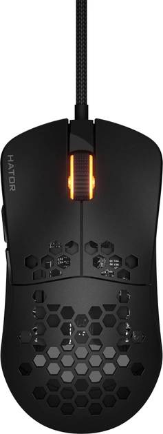 Фото - Мышь проводная игровая Hator Stellar PRO Black USB (HTM-540) Фото - Мышь проводная игровая Hator Stellar PRO Black USB (HTM-540)