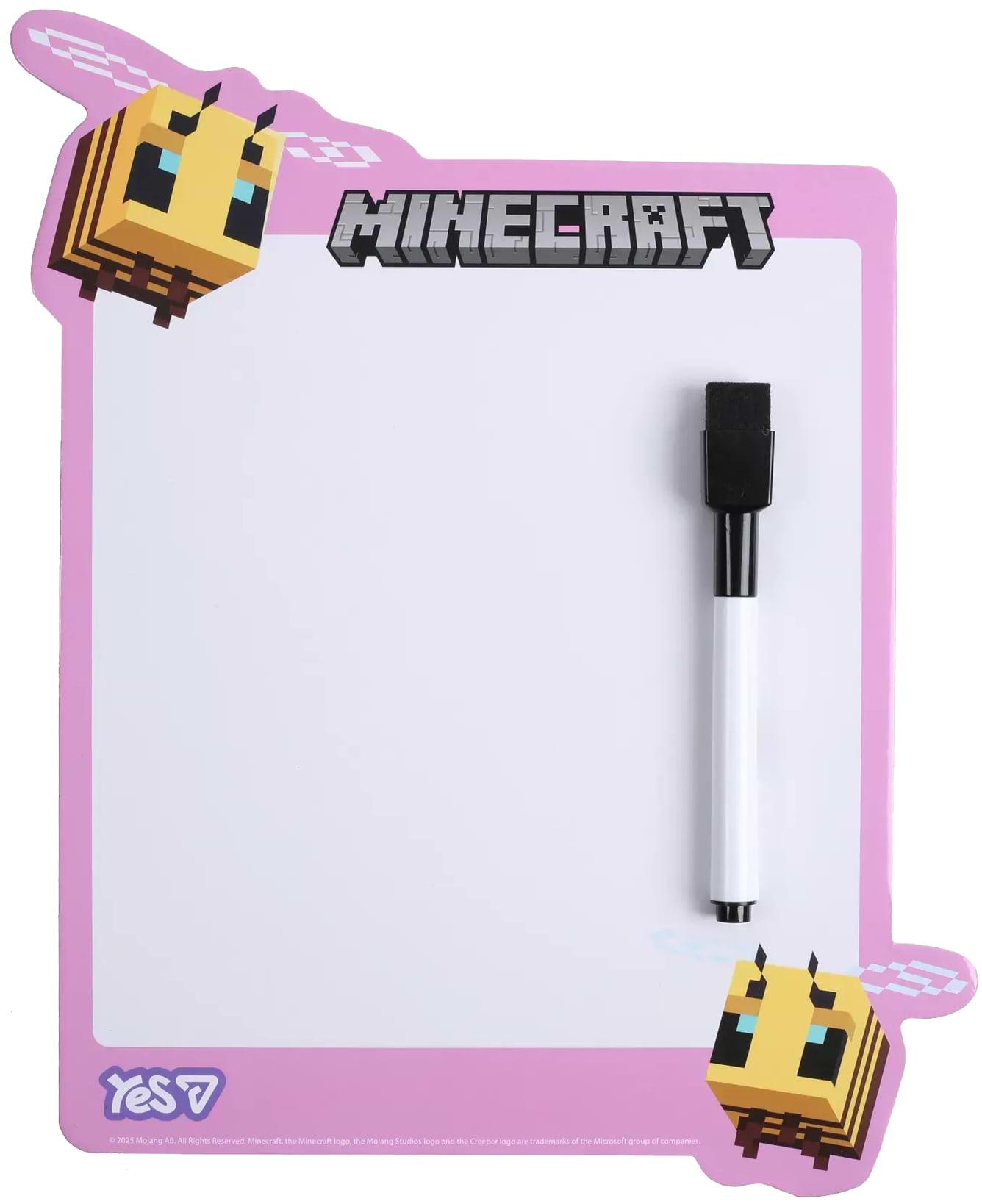 Доска YES магнитная для маркеров "Minecraft.Spring" (708505)