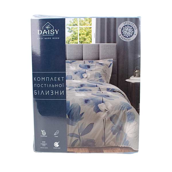 Фото - Комплект постільної білизни DAISY бязь gold Floaty 175х215 (4820190496539)