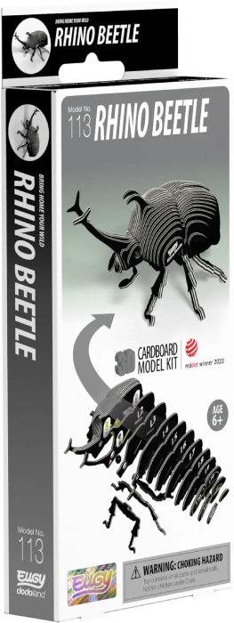 Фото - 3D пазли EUGY Зоопарк: Жук-носоріг (XEG-113)