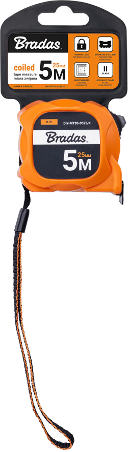 Рулетка BRADAS TINY 5 м (DIY-MT30-0525/K)
