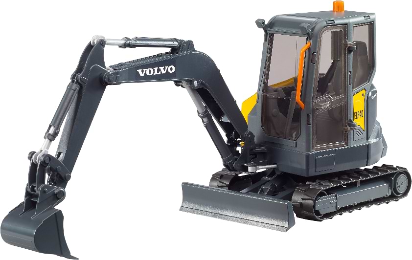 Наземная строительная техника BRUDER Компактный экскаватор Volvo ECR40 (02465)