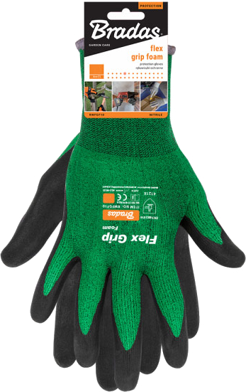 Фото - Перчатки садовые BRADAS FLEX GRIP FOAM размер 8 (RWFGF8)
