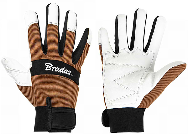 Фото - Рукавички садові BRADAS Tech Leather розмір 9 (RWTL9)