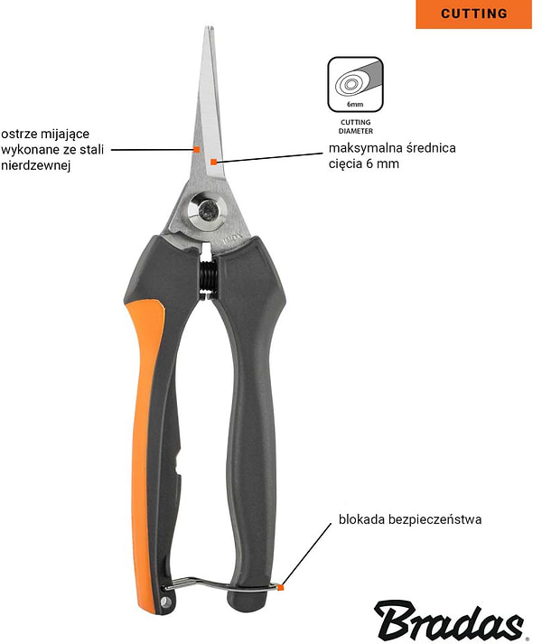 Фото - Ножиці садові BRADAS KT-V1047